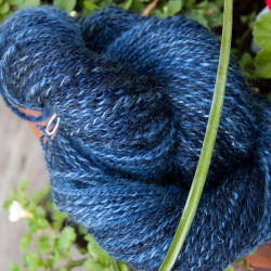Handspun Breed Specific Romney Wool, Hand Dyed for new pattern design Grace