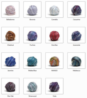 Gaywool Merino Silk Colours