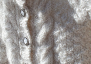 Angora and Merino Lambswool baby sweater