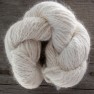 skein of angora and merino wool blend yarn