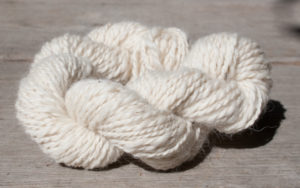 handspun alpaca skein