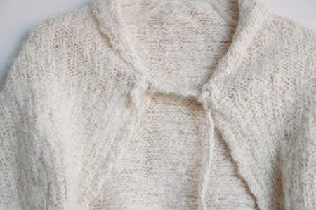 Whisper Angora and Silk Baby Shrug – Nancy Elizabeth Designs